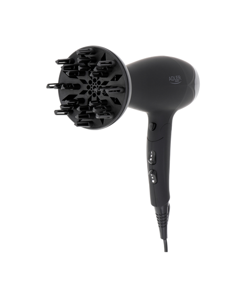 Uscător de păr Adler AD-2267, 2500W, Negru