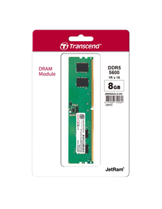 Оперативная память Transcend JetRam, DDR5 SDRAM, 5600 МГц, 8Гб, JM5600ALG-8G 2