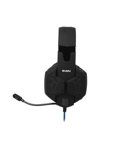 Игровая Гарнитура SVEN AP-U980MV, Проводной аналоговый, Чё/рный/Синий
