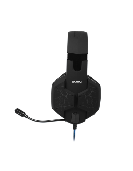 Căști gaming SVEN AP-U980MV, Cu fir, Negru/Albastru Căști gaming SVEN AP-U980MV, Cu fir, Negru/Albastru