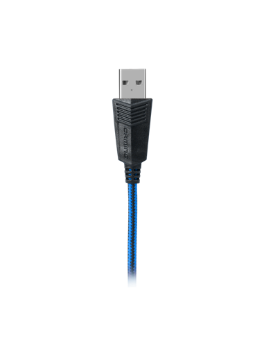 Игровая Гарнитура SVEN AP-U980MV, Проводной аналоговый, Чё/рный/Синий