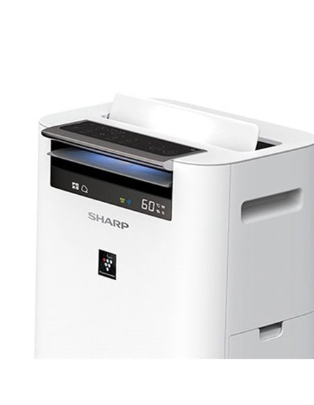 Увлажнитель и очиститель воздуха Sharp KCG50EUW, Белый Увлажнитель и очиститель воздуха Sharp KCG50EUW, Белый