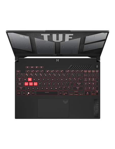Laptop Gaming 15,6" ASUS TUF Gaming A15 FA507UI, Mecha Gray, AMD Ryzen 7 8845HS, 16GB/1024GB, Fără SO