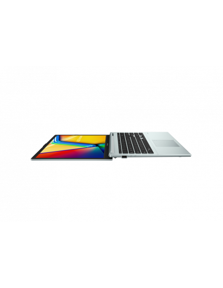 Laptop 15,6" ASUS Vivobook Go 15 E1504FA, Green Grey, AMD Ryzen 5 7520U, 8GB/512GB, Fără SO