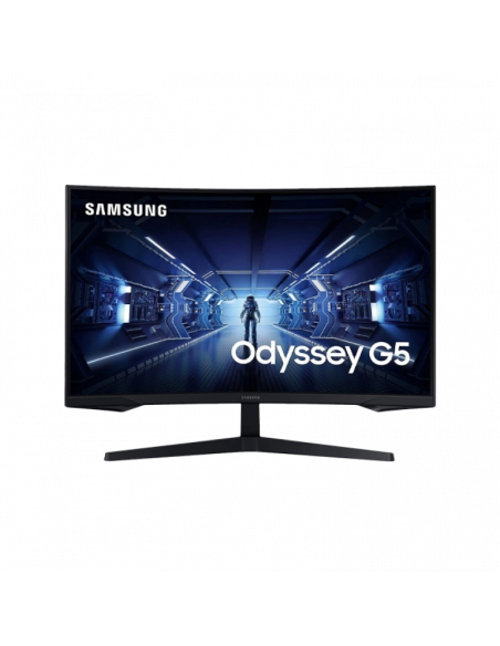 27" Monitor Gaming Samsung C27G55TQ, VA 2560x1440 WQHD, Negru