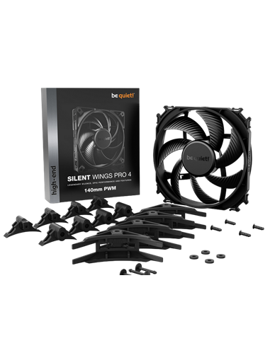 Ventilator PC be quiet! Silent Wings 4 PWM High-speed, 140 mm