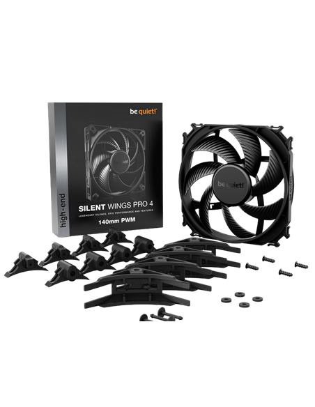 Ventilator PC be quiet! Silent Wings 4 PWM High-speed, 140 mm