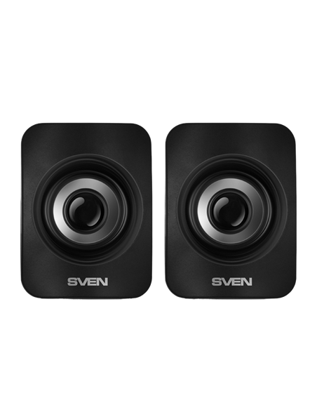 Компьютерные колонки 2.0 SVEN "130", Чёрный