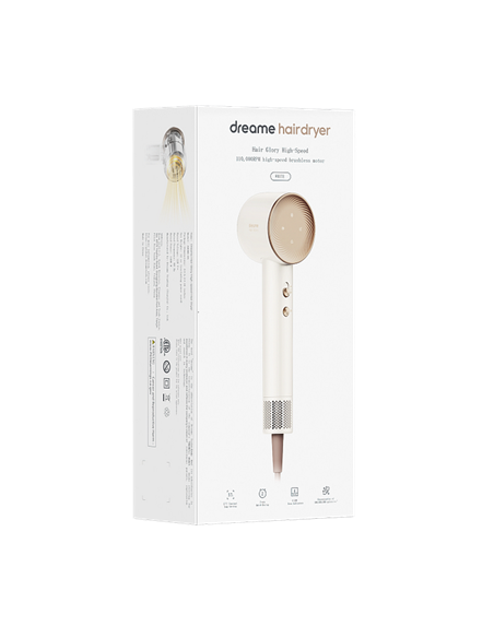 Uscător de păr Dreame Glory High-Speed, 1600W, Alb