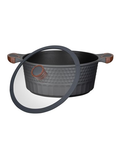 Cratiță RESTO 93505, 6.6L, 28cm, Negru