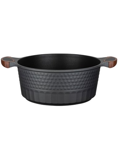 Cratiță RESTO 93505, 6.6L, 28cm, Negru