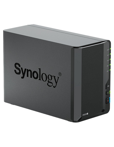 Сетевое хранилище SYNOLOGY DS224+, Чёрный