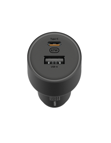 Incărcător auto Xiaomi CC07ZM, 67W, Negru