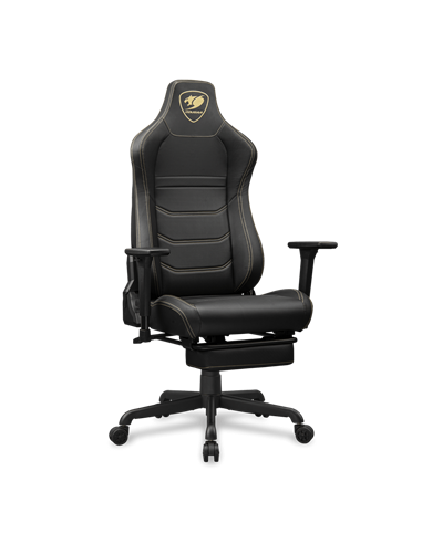 Игровое кресло Cougar Armor EVO S, Искусственная кожа, Черный | Золотистый