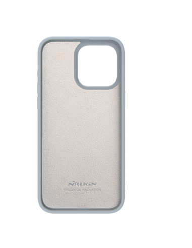 Husă Nillkin iPhone 15 Pro, CamShield Silky Silicone, Star Gray