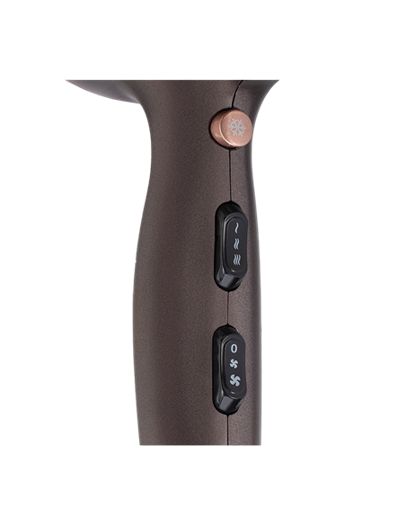 Фен VITEK VT-8211, 2400 Вт, Коричневый