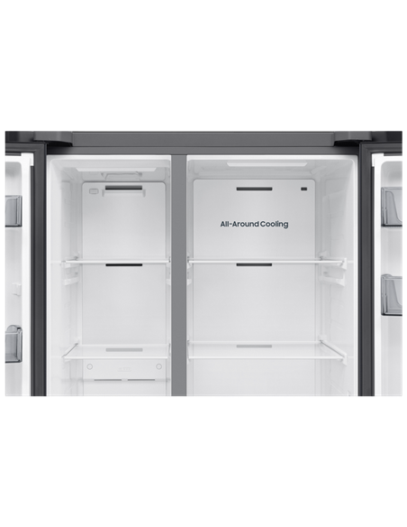 Холодильник Samsung RS70F65QEFEO, Чёрный