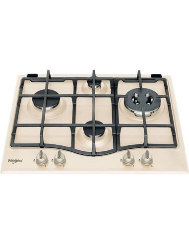 Plită pe gaz Whirlpool GMT 6422 OW, Bej