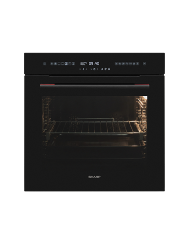 Электрический духовой шкаф Sharp KS76S50BNPEU, Чёрный