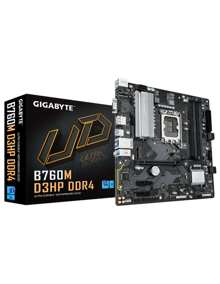 Placă de bază Gigabyte B760M D3HP DDR4, LGA1700, Intel B85, Micro-ATX