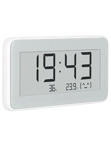 Ceas de monitorizare a temperaturii și umidității Xiaomi LYWSD02MMC, Alb