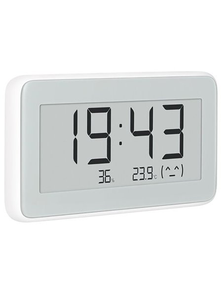 Ceas de monitorizare a temperaturii și umidității Xiaomi LYWSD02MMC, Alb