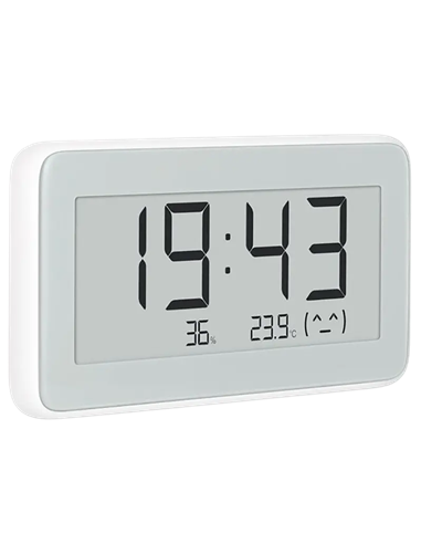 Ceas de monitorizare a temperaturii și umidității Xiaomi LYWSD02MMC, Alb