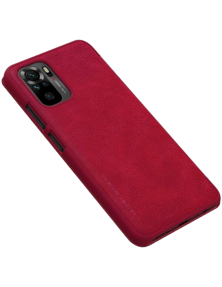 Husă Nillkin RedMi Note 10, Qin LC, Roșu Husă Nillkin RedMi Note 10, Qin LC, Roșu
