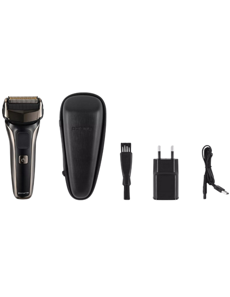 Aparat de ras electric Polaris PMF1013RC, Oțel Inoxidabil | Negru