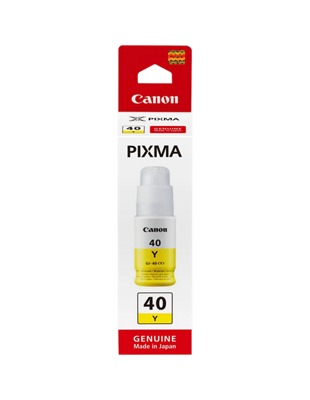 Контейнер с чернилами Canon GI-40, 70мл, Желтый