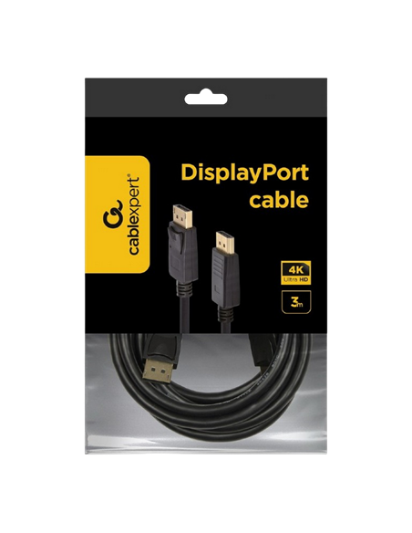 Cablu Video Cablexpert CC-DP2-10, DisplayPort (M) - DisplayPort (M), 3m, Negru