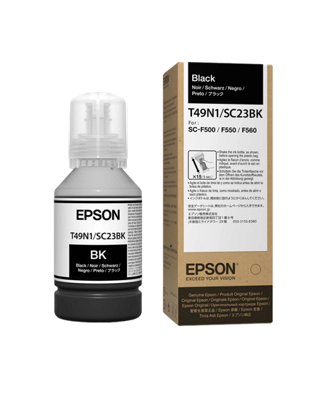 Контейнер с чернилами Epson T49N, 140мл, Черный