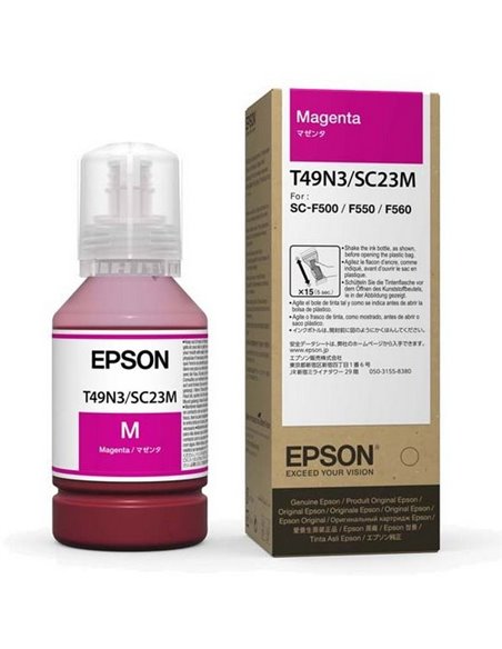 Контейнер с чернилами Epson T49N, 140мл, Пурпурный