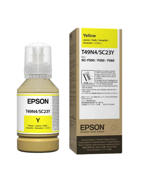Контейнер с чернилами Epson T49N, 140мл, Желтый