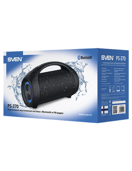 Boxă portabilă SVEN PS-370, Negru