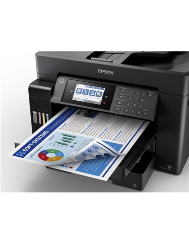 Струйный МФУ Epson L15160, Чёрный