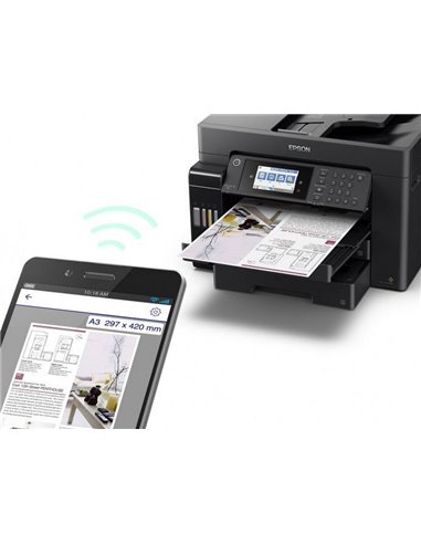 Струйный МФУ Epson L15160, Чёрный
