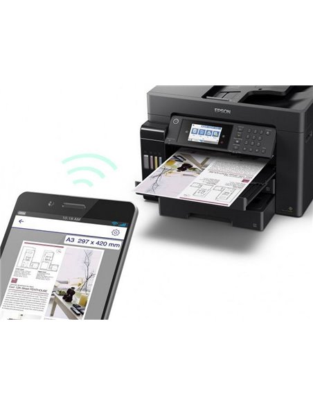 Струйный МФУ Epson L15160, Чёрный