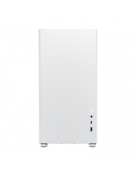 Carcasă PC Gamemax Spark Pro WT, Mini-Tower, Fără PSU, Alb