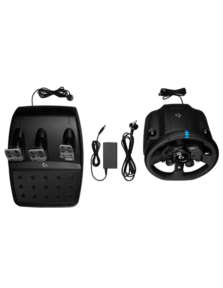 Игровой руль Logitech G923, Чёрный