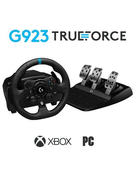 Volan Gaming Logitech G923, Negru