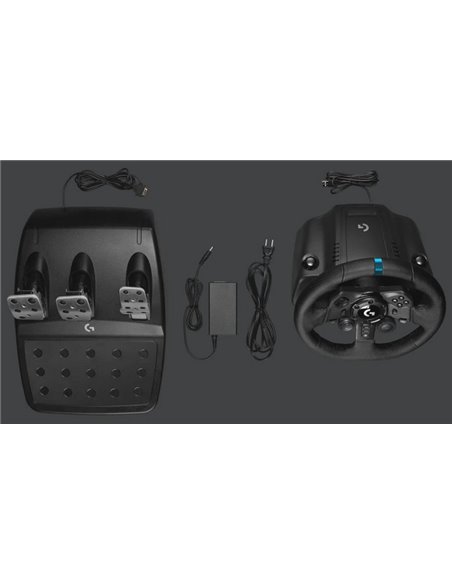 Игровой руль Logitech G923, Чёрный