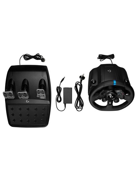 Игровой руль Logitech G923, Чёрный