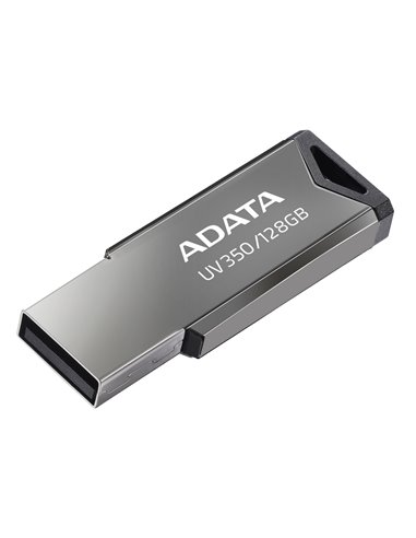 USB Flash накопитель ADATA UV350, 128Гб, Серебристый