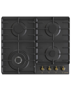 Plită pe gaz Gorenje GW 642 CLB, Negru