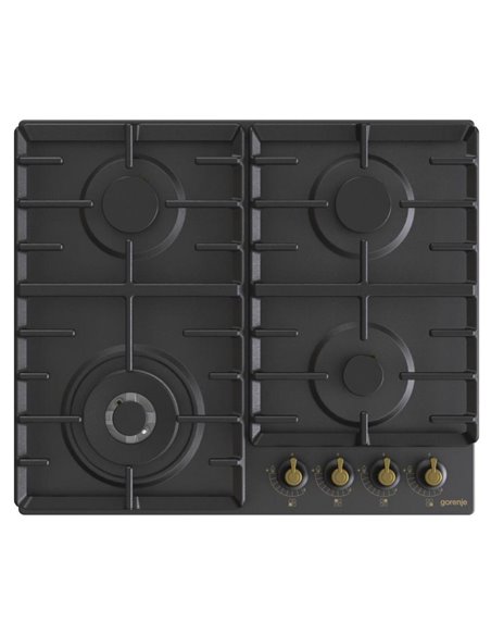 Газовая варочная панель Gorenje GW 642 CLB, Чёрный