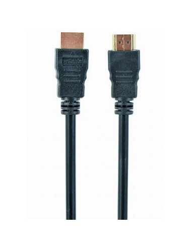 Видео кабель Cablexpert CC-HDMI4-1M, HDMI (M) - HDMI (M), 1м, Чёрный