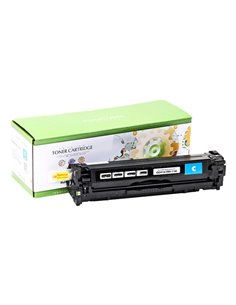 Cartuş SCC Compatible HP CB541A/CE320A/CF211A, Cyan 2