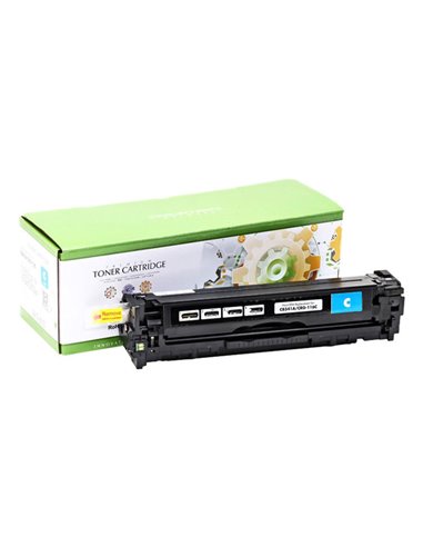Картридж SCC Compatible HP CB541A/CE320A/CF211A, Голубой
