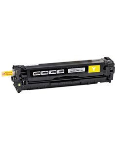 Картридж SCC Compatible HP CB542A/CE320A/CF212A, Желтый 2